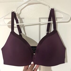 Underoutfit Comfort Shaping Bra Style 1258 Purple Wireless XL Womens